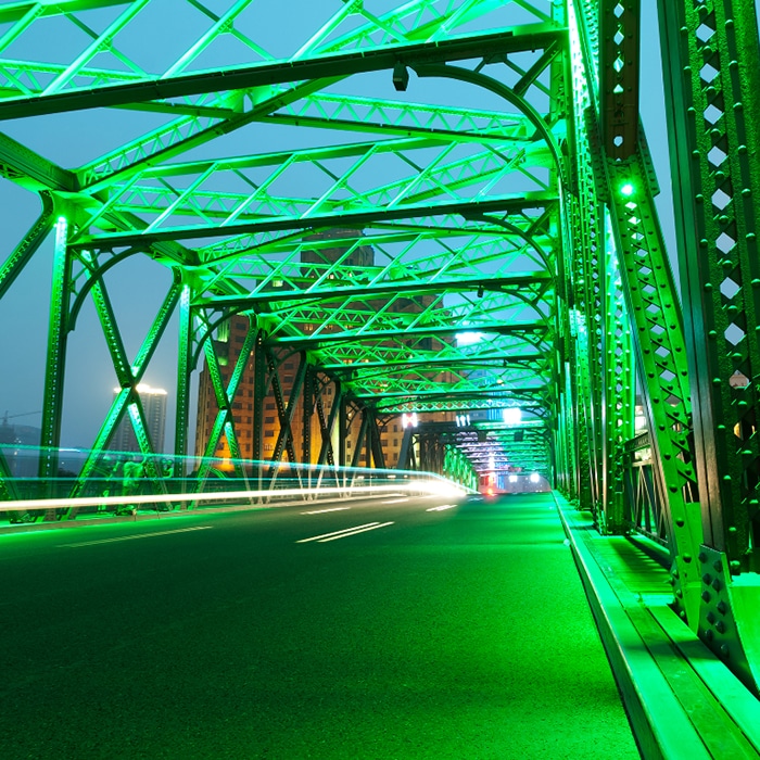 green bridge