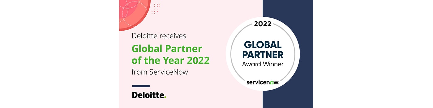 ServiceNow Global Partner of the Year 2022 Award