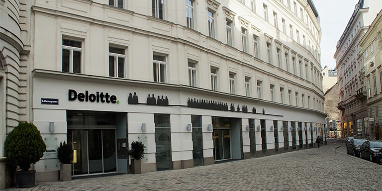 Deloitte Bürogebäude in Wien auf der Freyung