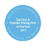 Tax Firm & Transfer Pricing Firm of the Year 2017 - International Tax Review