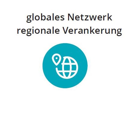 globales Netzwerk & regionale Verankerung