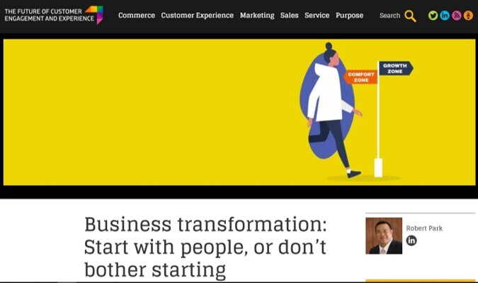 Business transformation: Start with people, or don’t bother starting