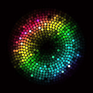 digital color circle