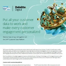 Put all your customer data to work and make every customer engagement personalized