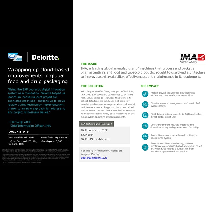 deloitte case study sap