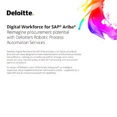 Digital Workforce for SAP Ariba