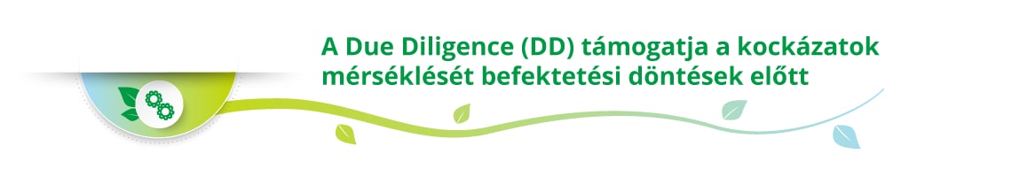 A Due Diligence (DD) támogatja a kockázatok mérséklését befektetési döntések előtt