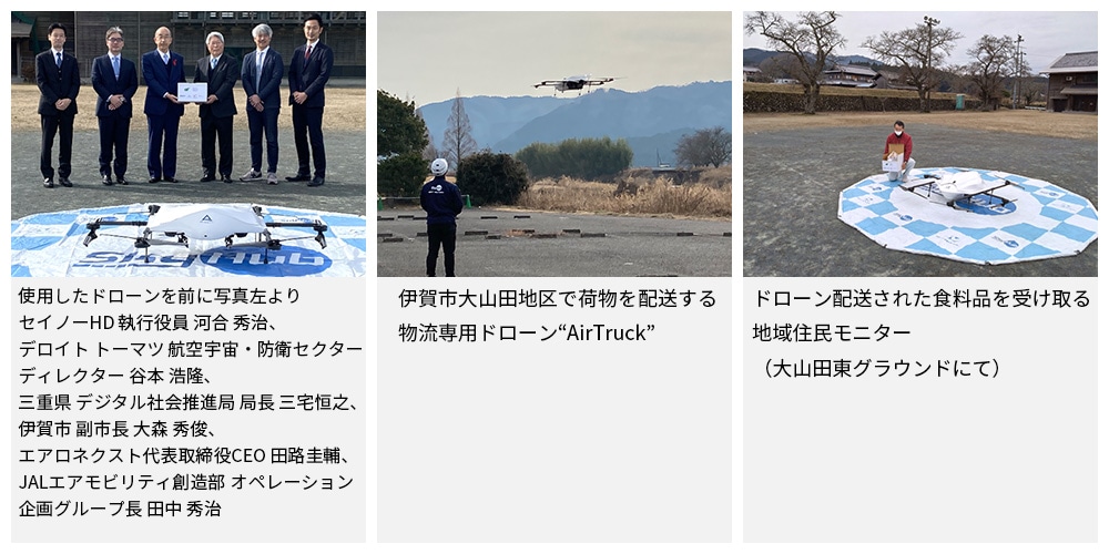 三重県伊賀市で「空の移動革命」実現に向けた「ドローン物流」事業