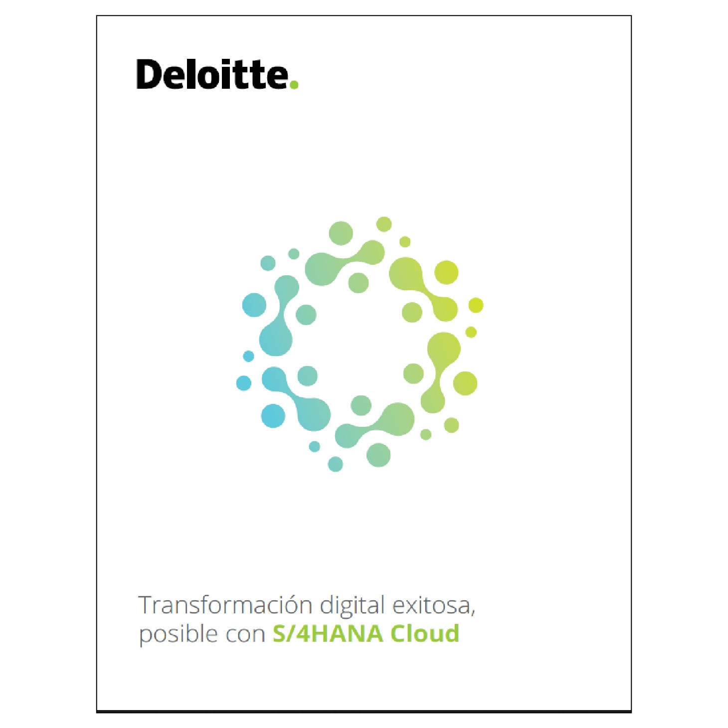 Descarga el documento Deloitte y S/4HANA Cloud