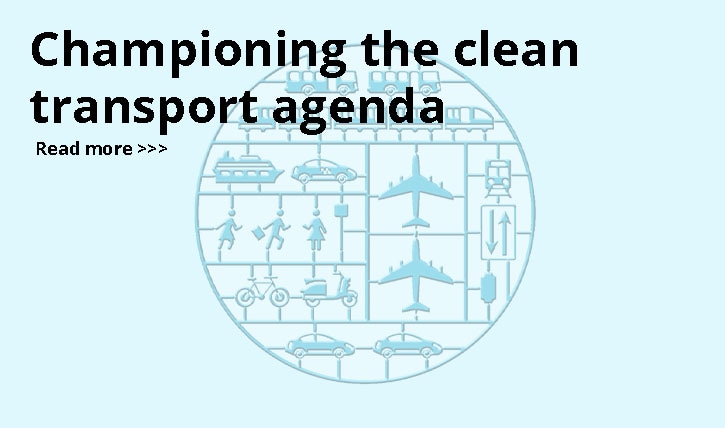 Championing the clean transport agenda