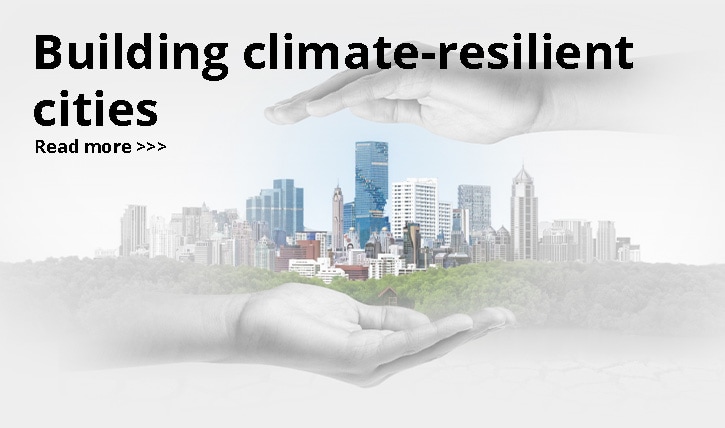 Building climate resilient cities
