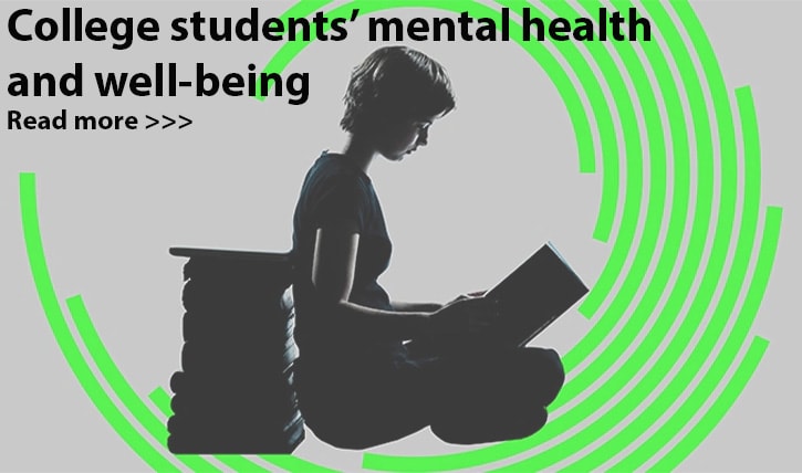 College students’ mental health and well‐being