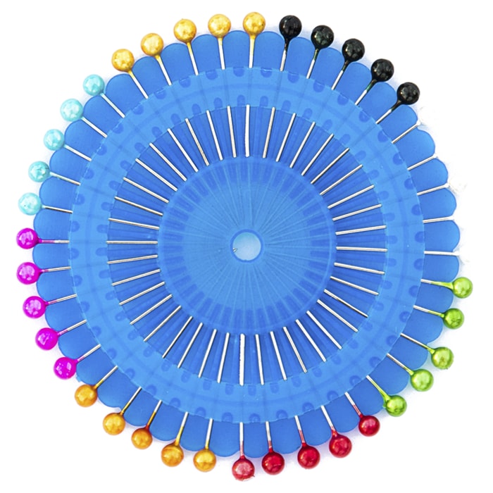 circular blue balls