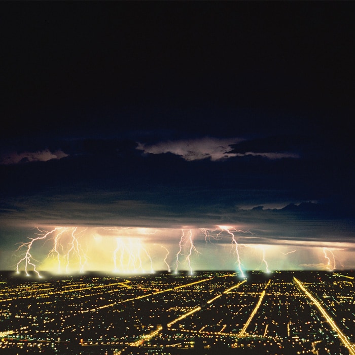 lightning city