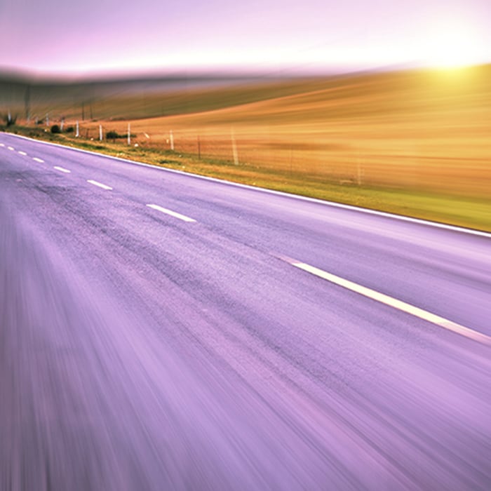 road blur