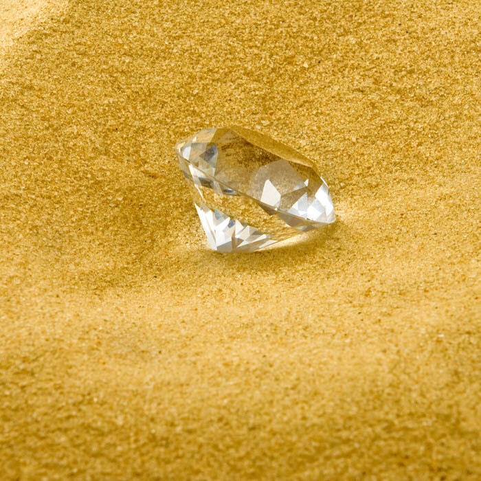 diamond in the sand