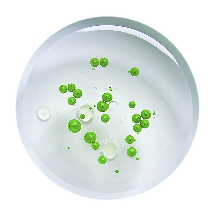 Green petri dish
