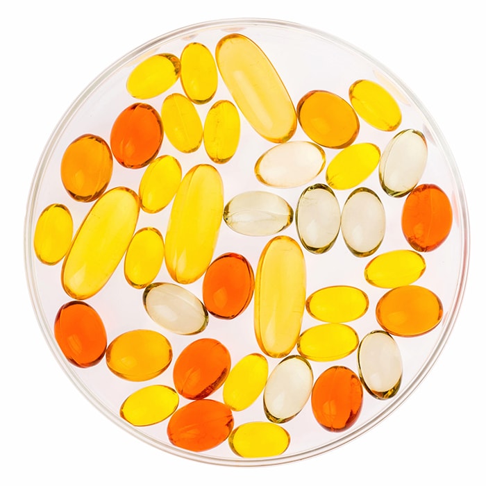 Yellow orange pills