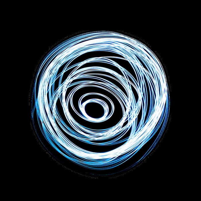 blue white swirl