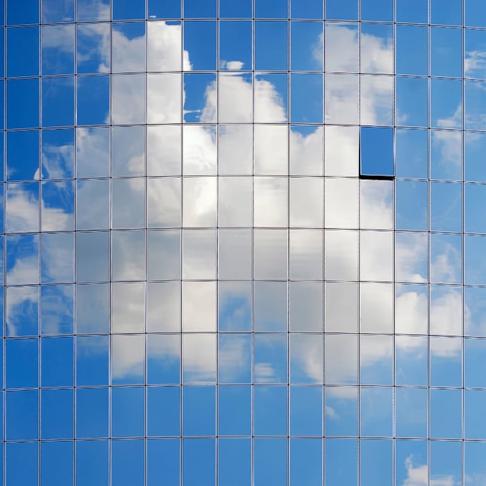 Cloud reflection