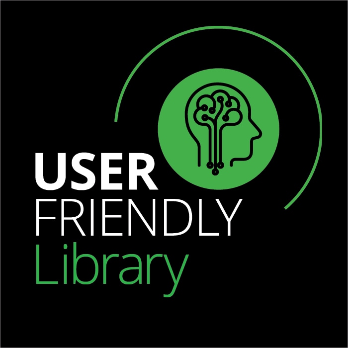 user friendly podcast logo