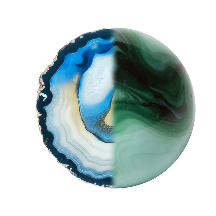 blue green marble