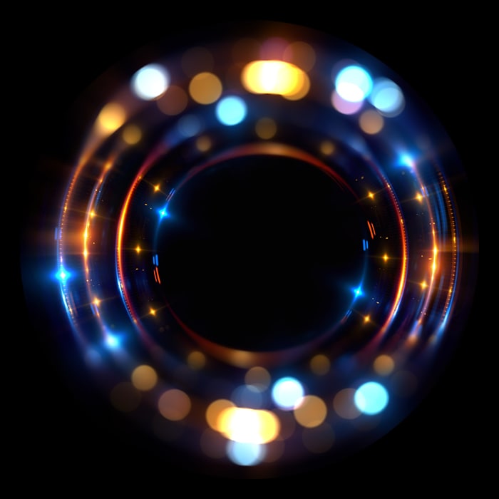 lights in a circle