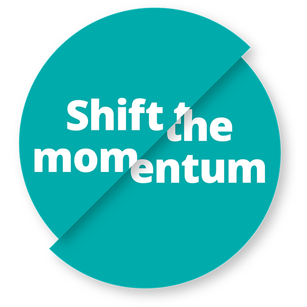 shift the momentum graphic