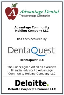 DCF, Advantage Community Holding Company LLC, DentaQuest LLC