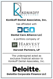 DCF, Konikoff Dental Associates, Dental Care Alliance LLC