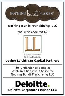 DCF, Nothing Bundt Cakes, Levine Leichtman Capital Partners