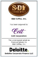 Dcf Advises S D Coffee Inc On Its Sale To Cott Corporation Press Release Deloitte Corporate Finance