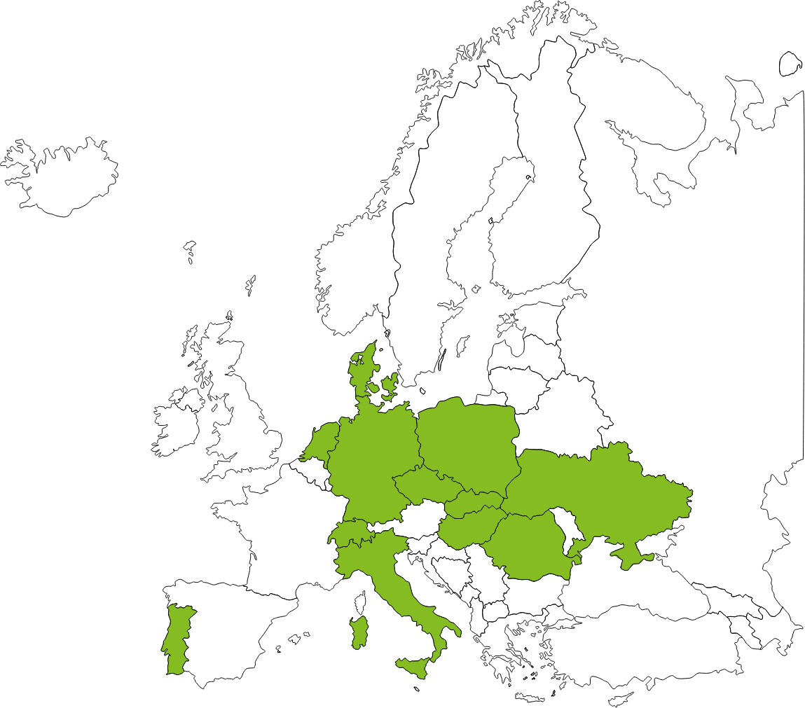 Map of our references