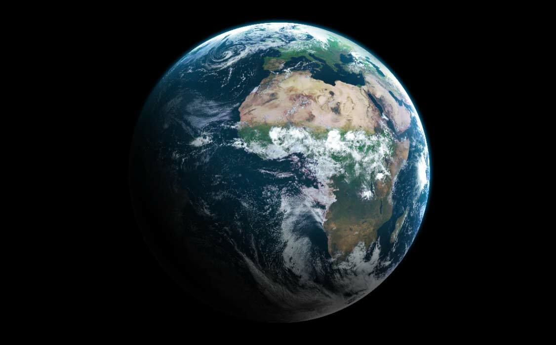 Picture of Earth from space