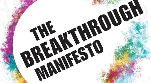 The Breakthrough Manifesto book cover