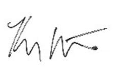 Kwasi Mitchel Rose signature