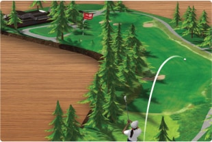 CGI golf course