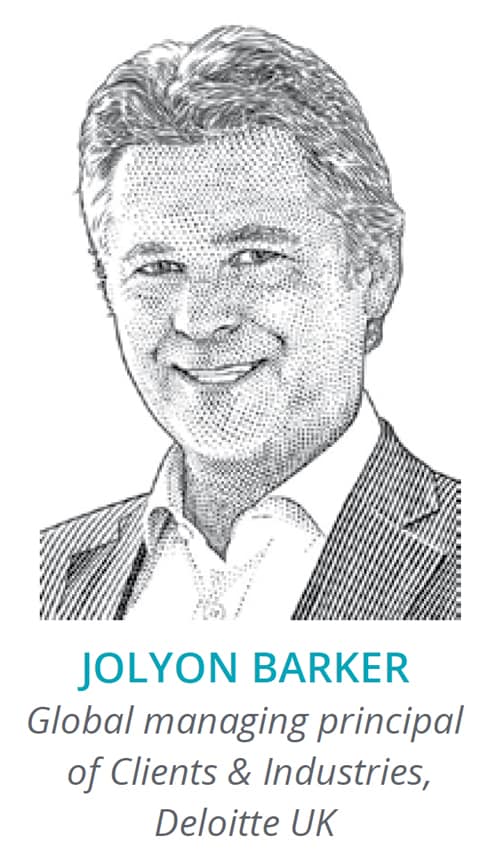 JOLYON BARKER, Global managing principal of Clients & Industries, Deloitte UK