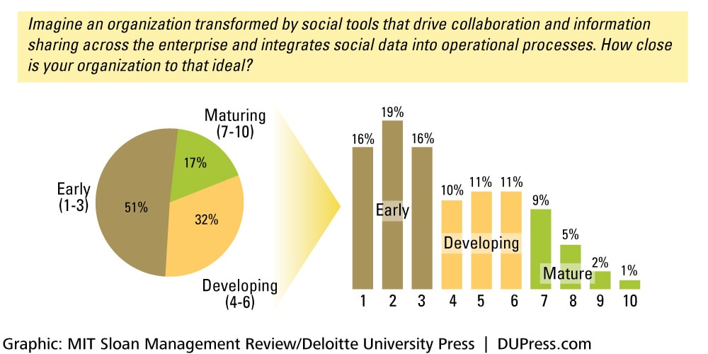 Figure 4: Maturity level of survey respondent companies